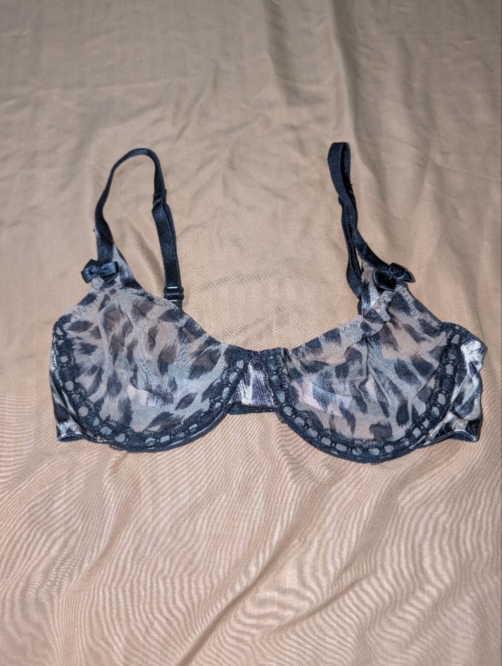 Y2K Sheer Victoria's Secret Bra Sz.34b